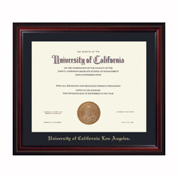 Framing Success UCLA Athens Moulding Diploma Frame