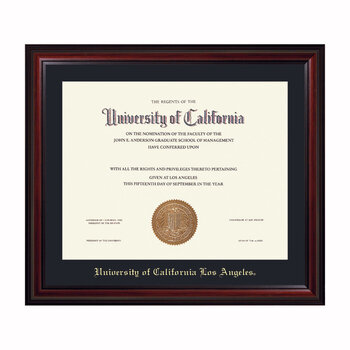 Framing Success UCLA Athens Moulding Diploma Frame