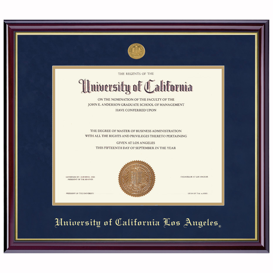 UCLA Windsor Moulding Diploma Frame Campus Store