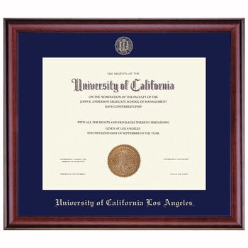 Framing Success UCLA Classic Embossed Diploma Frame
