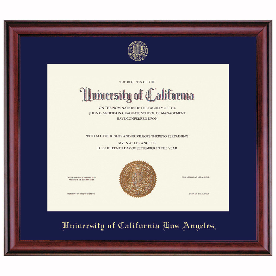 Framing Success UCLA Classic Embossed Diploma Frame
