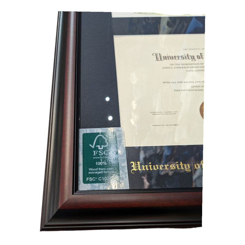 Framing Success UCLA Litho Classic Moulding Diploma Frame