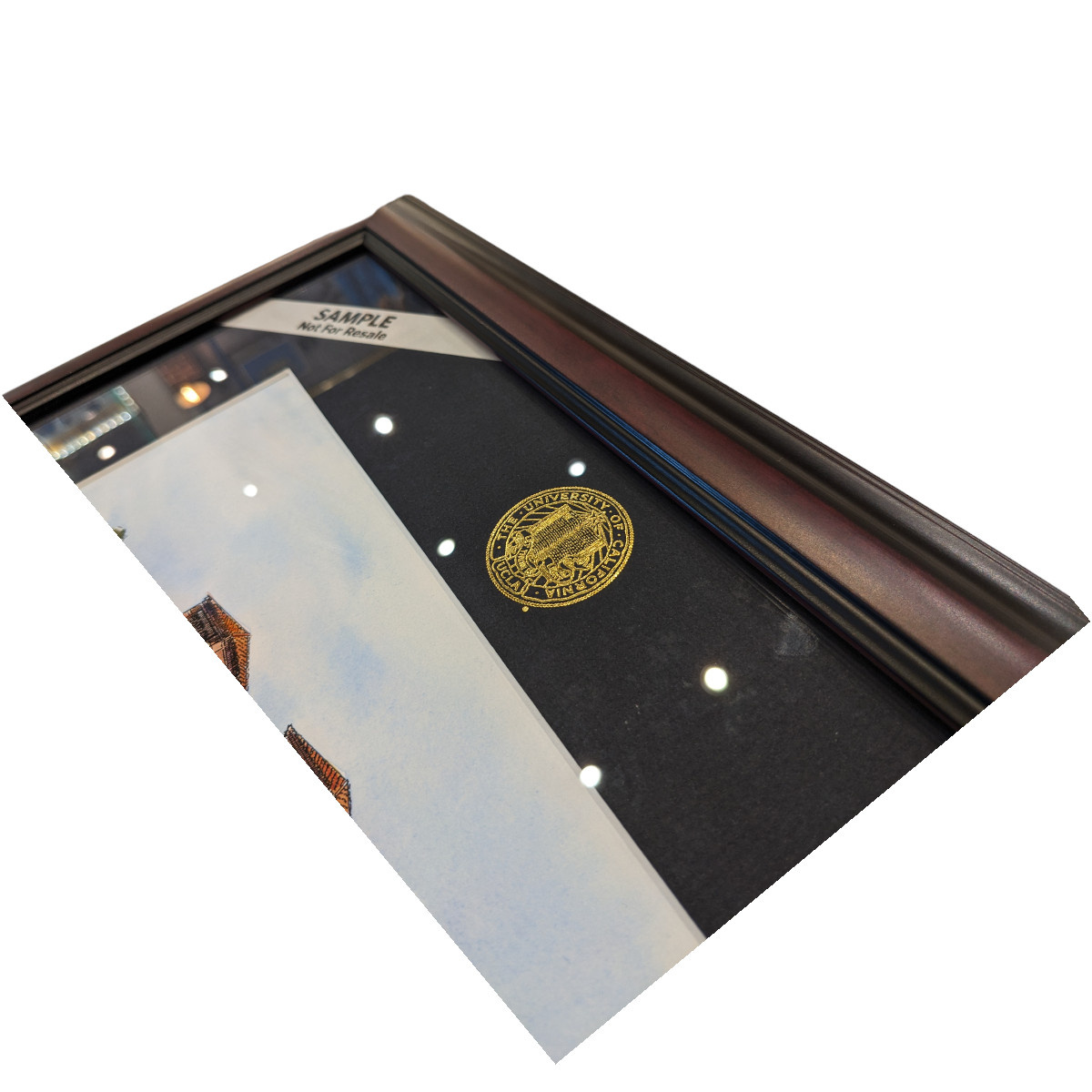 Framing Success UCLA Litho Classic Moulding Diploma Frame