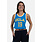 HYPE AND VICE UCLA Cropped Basketball Jersey Blue