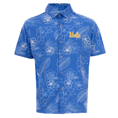 Boxercraft UCLA Mens Cabana Shirt Blue