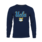 Boxercraft UCLA Script Retro Bear Navy Long Sleeve