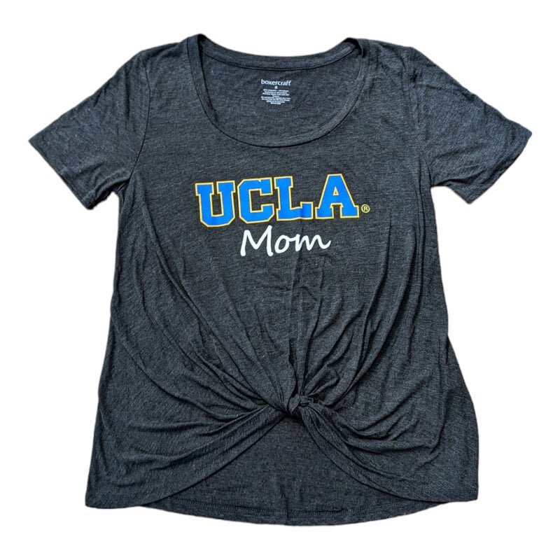 Boxercraft UCLA Mom Ladies Twisted Tee Charcoal