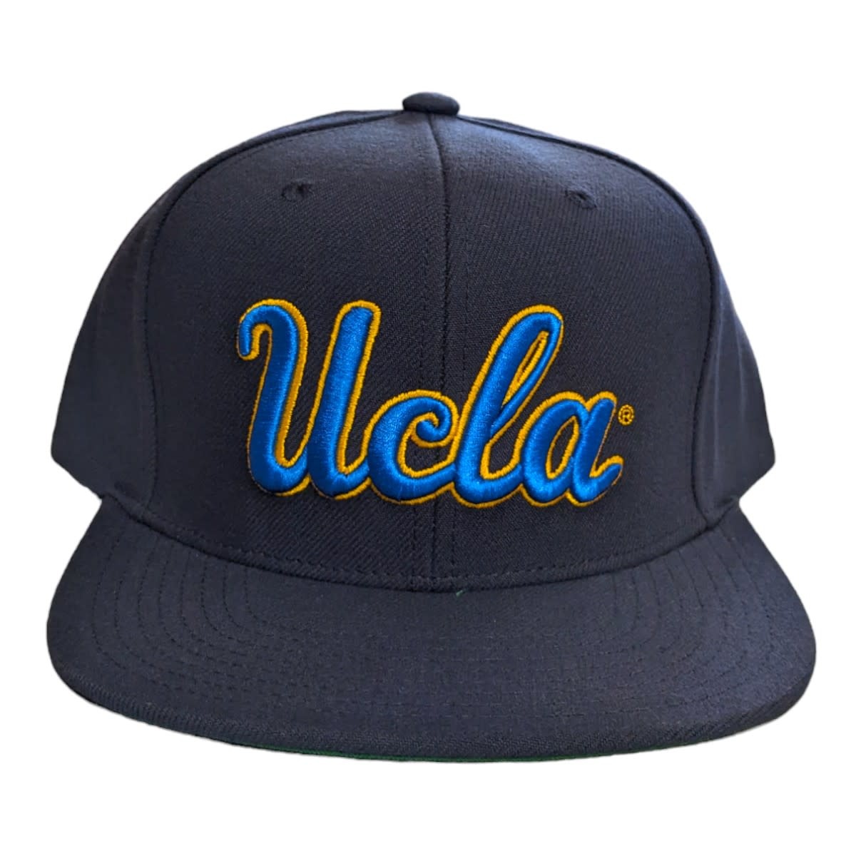 Mitchell & Ness UCLA Script NCAA Top Spot Snapback Navy
