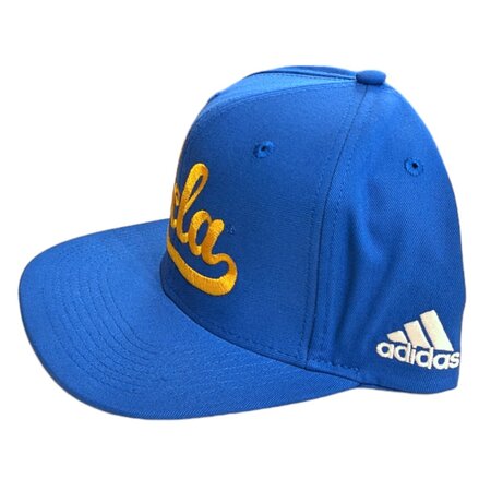 Adidas UCLA Scrip Snapback Performance Strong Blue Hat