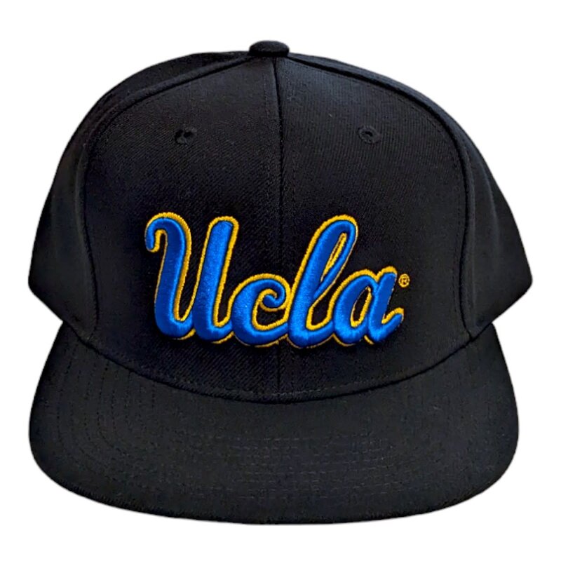 Mitchell & Ness UCLA Script NCAA Top Spot Snapback Black
