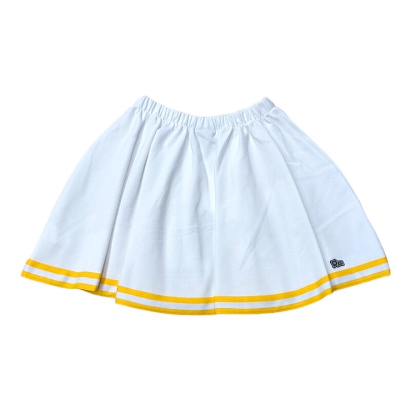 HYPE AND VICE UCLA Vintage Skirt Gold
