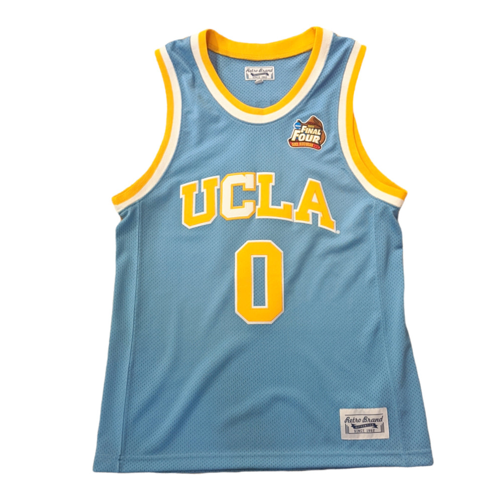 UCLA Basketball Jersey Final Four 2008 with Westbrook 0 Campus Store