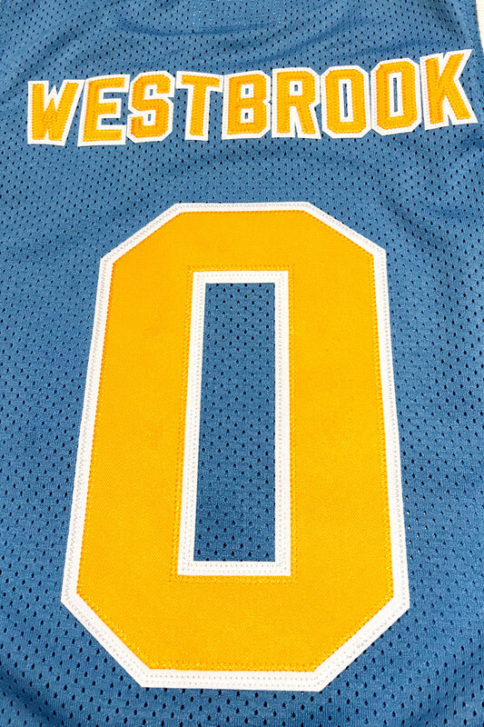 Retro Brand UCLA Basketball Jersey Final Four 2008 with Westbrook #0