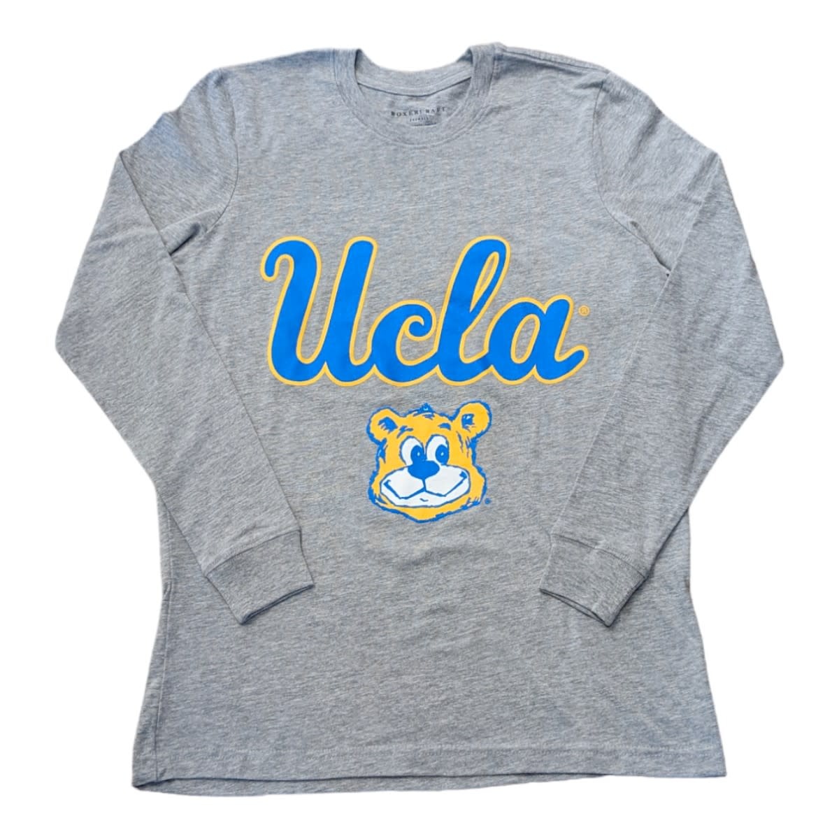 Boxercraft UCLA Script Retro Bear Oxford Long Sleeve