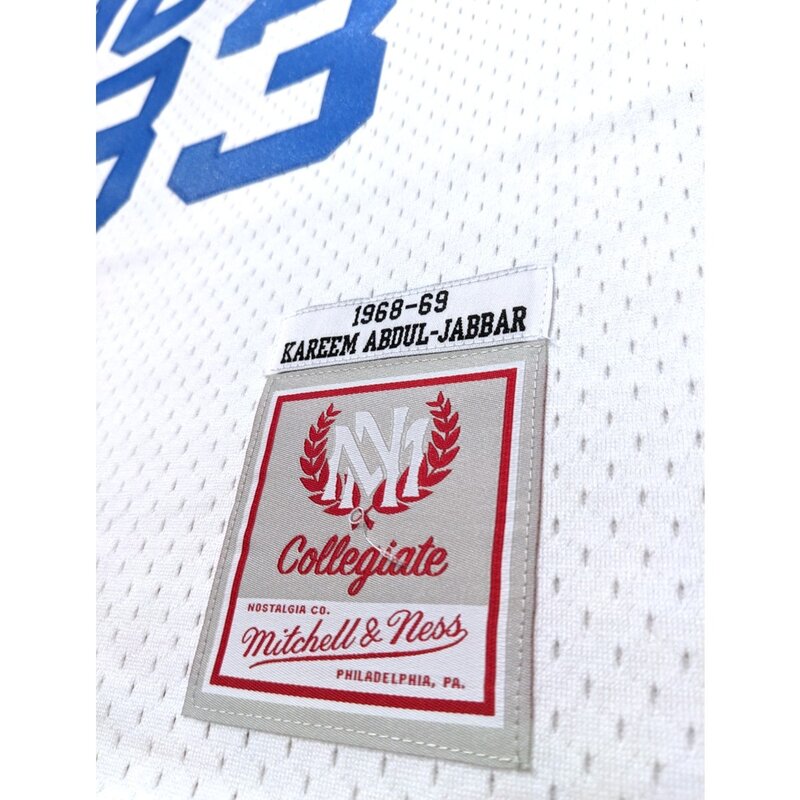 Mitchell & Ness UCLA White Basket Ball Jersey #33