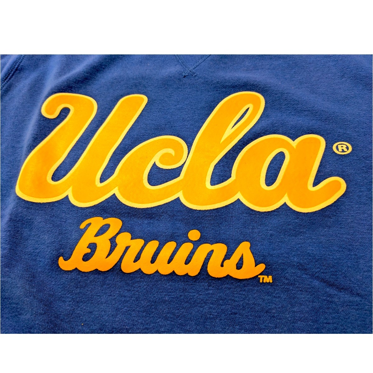 Boxercraft UCLA Script Bruins Fleece Crew Blue