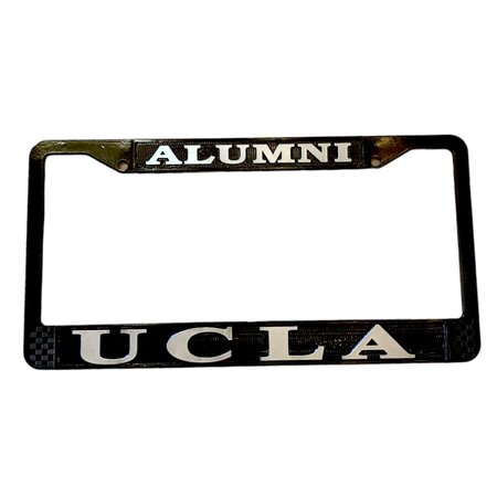 Jardine Associates UCLA Alumni License Plate Frame Black