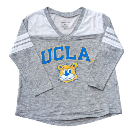 Boxercraft UCLA Girls Glory Days Tee Oxford Snow