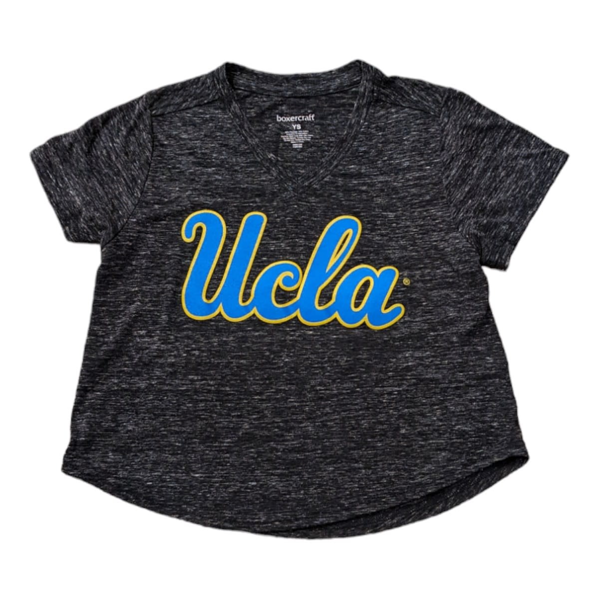 Boxercraft UCLA Girl's Heather Snow Short Sleeve Tee