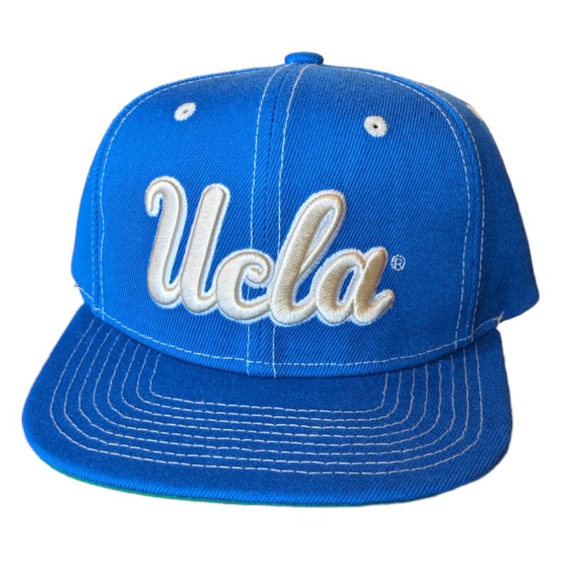 Mitchell & Ness UCLA NCAA Contrast Natural Snapback Blue Hat