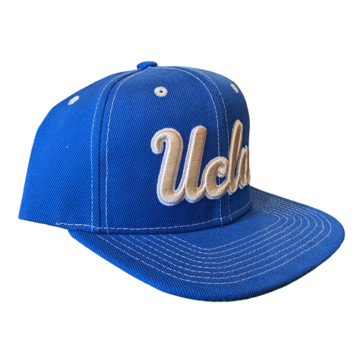 Mitchell & Ness UCLA NCAA Contrast Natural Snapback Blue Hat