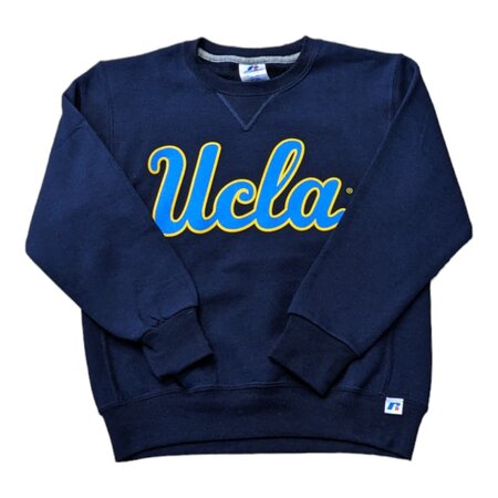 Boxercraft UCLA Script Fleece Youth Navy Crew