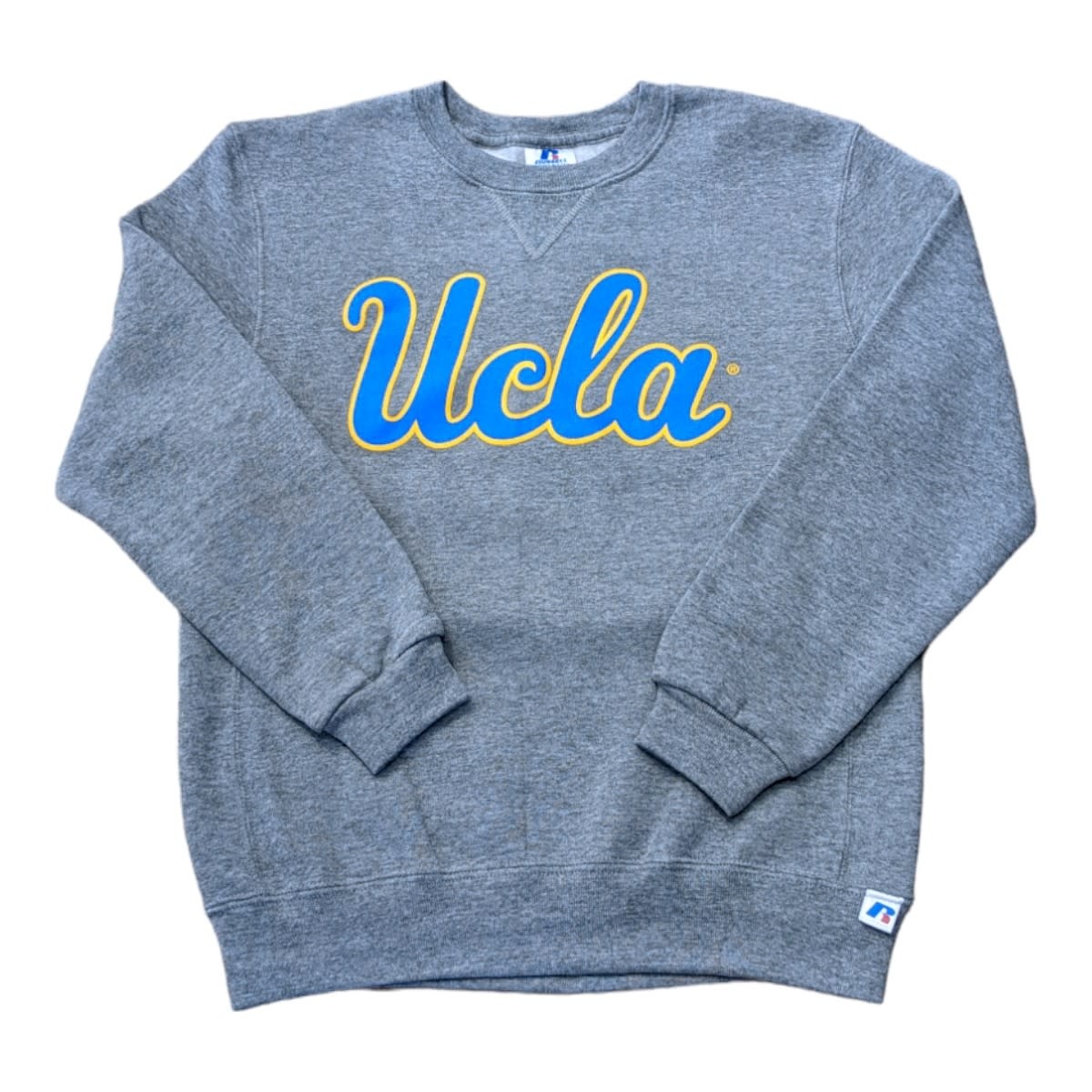 Boxercraft UCLA Script Fleece Youth Oxford Crew