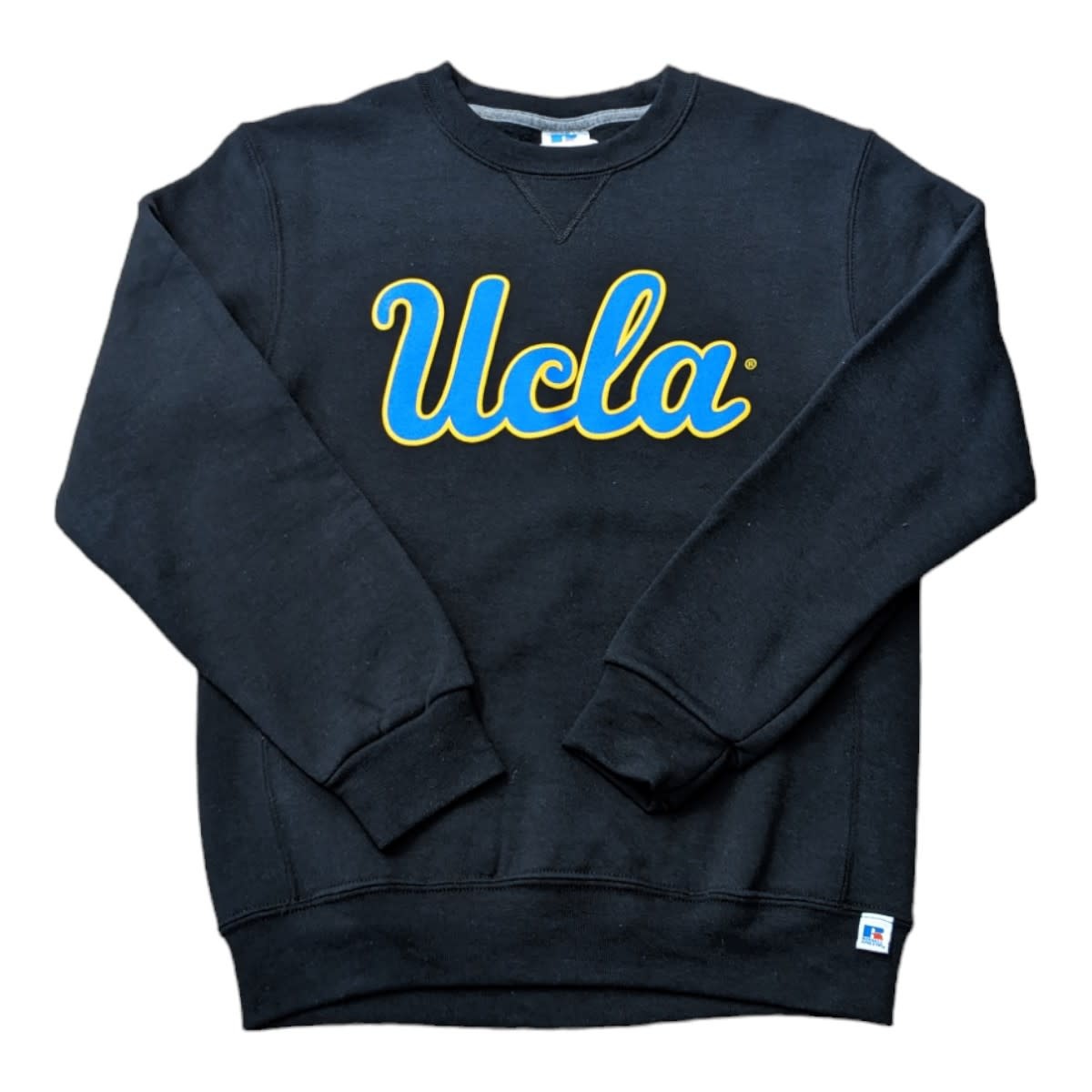 Boxercraft UCLA Script Fleece Youth Black Crew