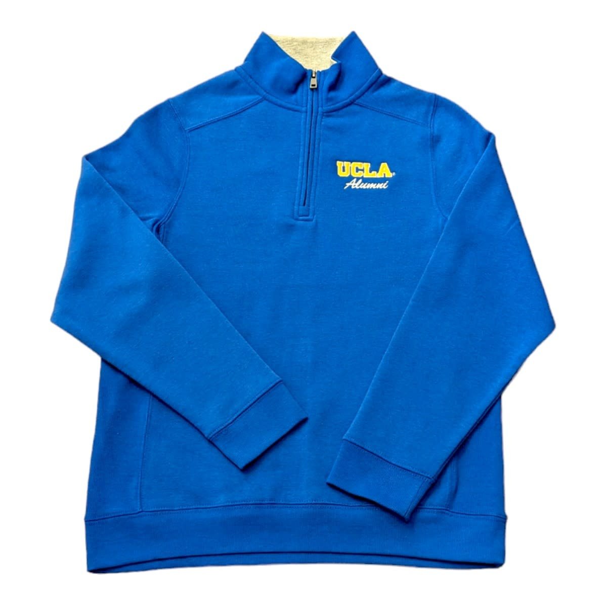 Boxercraft UCLA Alumni Quarter Zip Royal Pullover