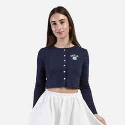 HYPE AND VICE UCLA BabyDoll Knit Navy