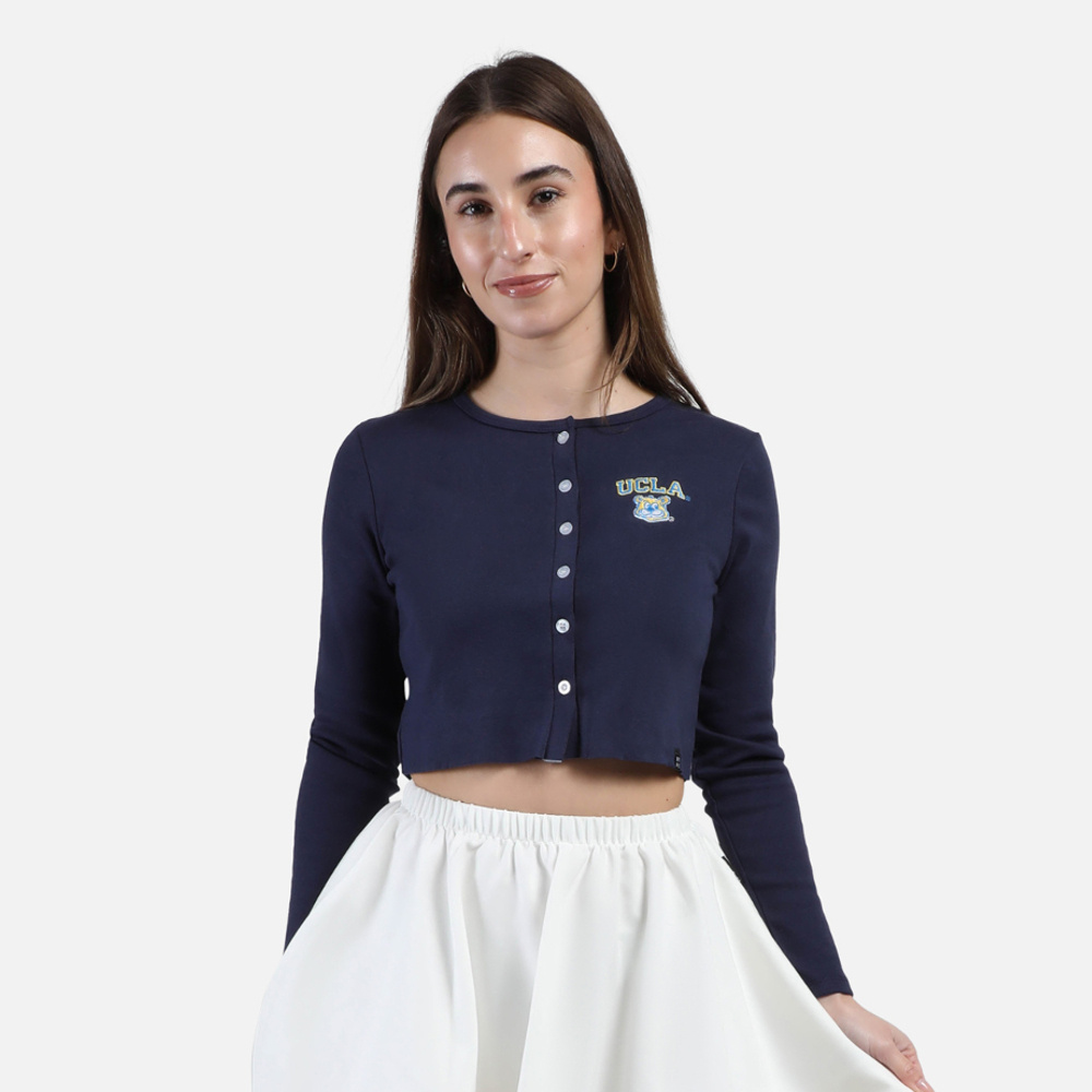 HYPE AND VICE UCLA BabyDoll Knit Navy