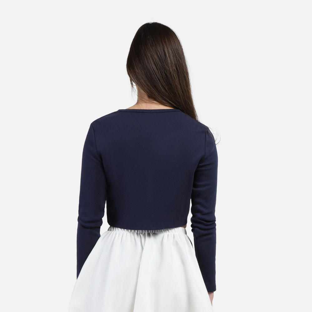 HYPE AND VICE UCLA BabyDoll Knit Navy