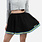 HYPE AND VICE UCLA Vintage Skirt Black
