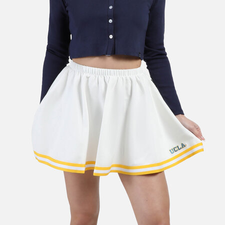 HYPE AND VICE UCLA Vintage Skirt Gold