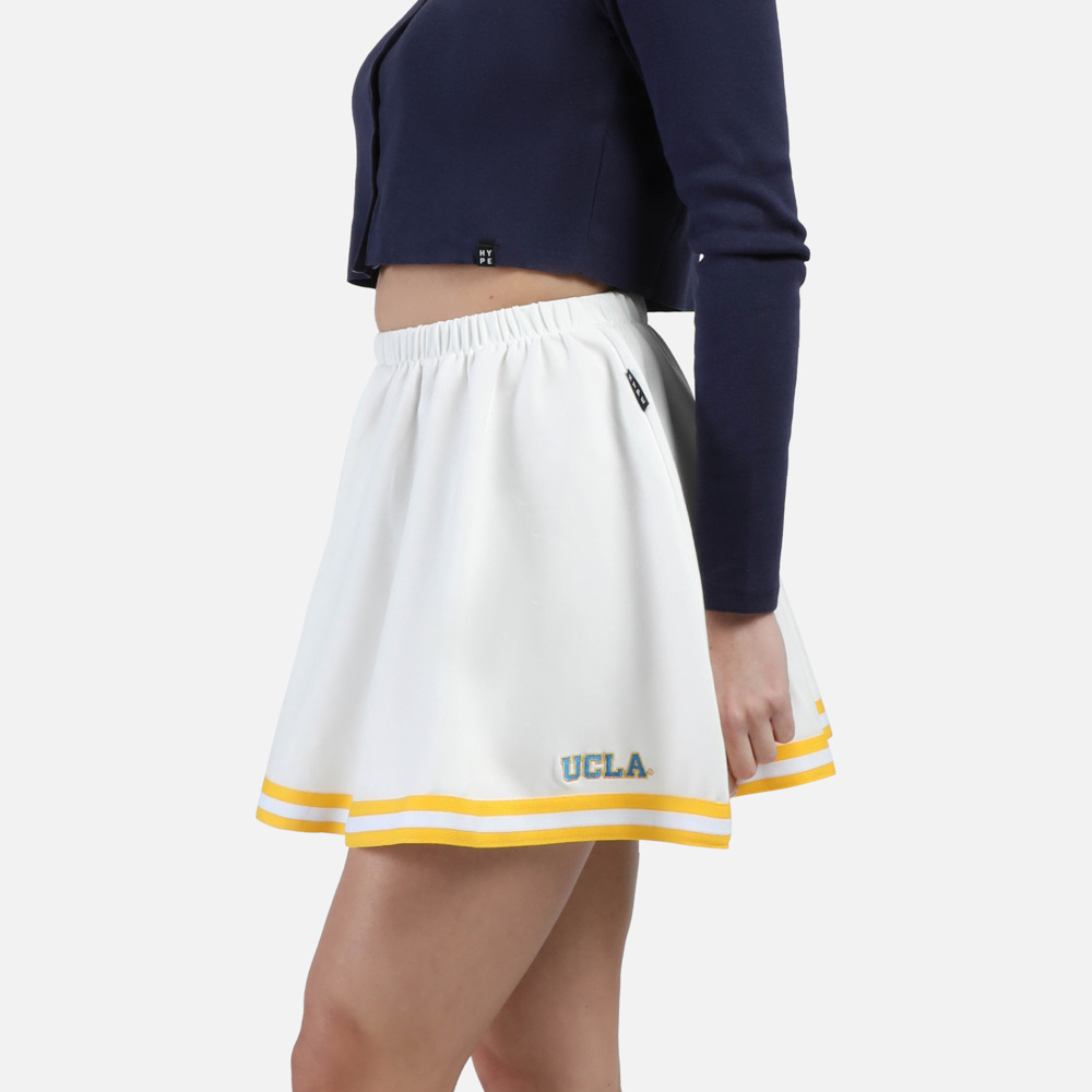 HYPE AND VICE UCLA Vintage Skirt Gold