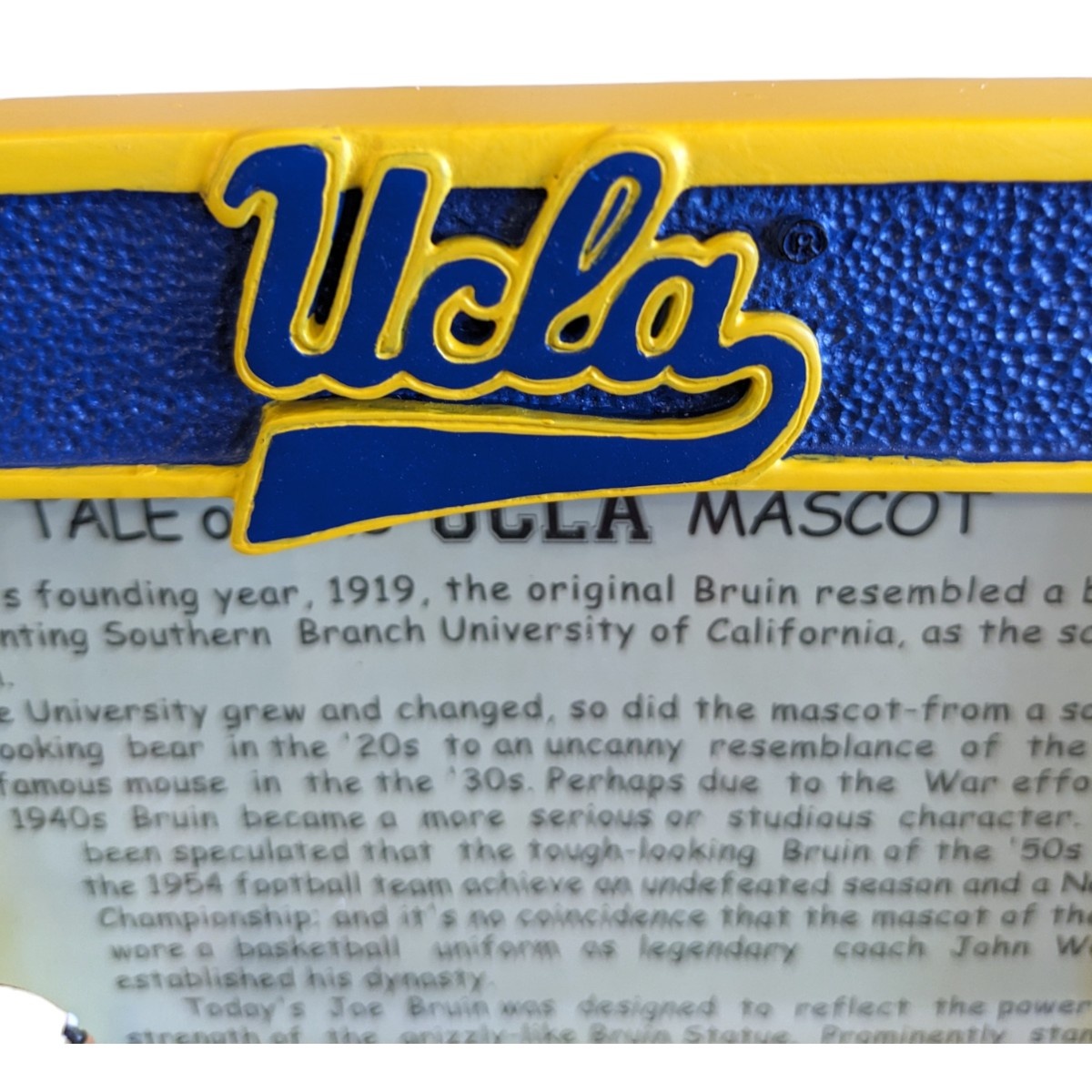 Tale of the UCLA Mascot Picture Frame 4X6