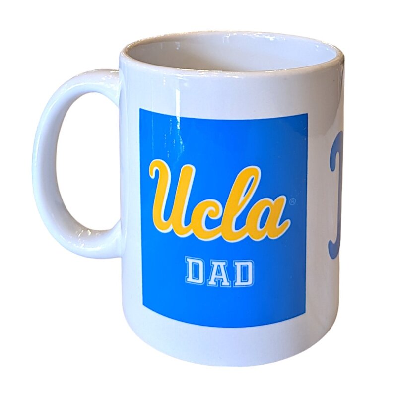 MCM Brands UCLA DAD 11Oz Ceramic White Mug