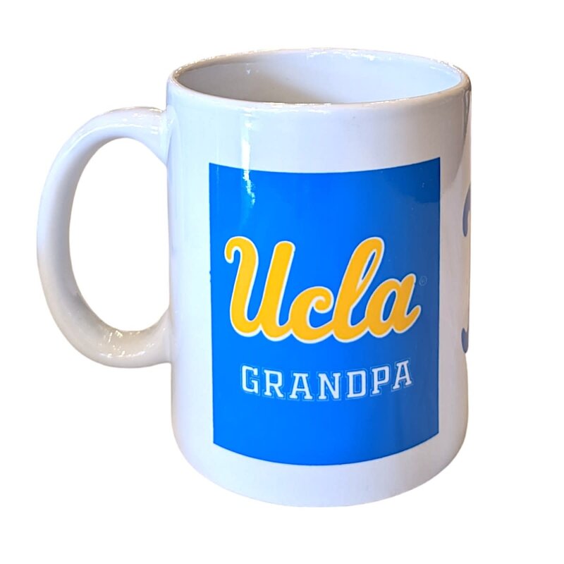 MCM Brands UCLA Grandpa 11Oz Ceramic White Mug