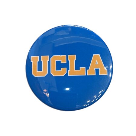 Color Shock UCLA  Block Blue 3' Button
