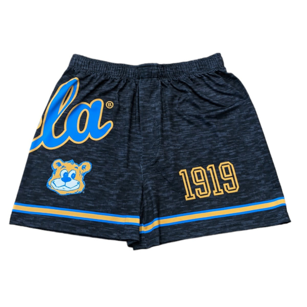 Boxercraft UCLA script Joe Bear Boxer Black