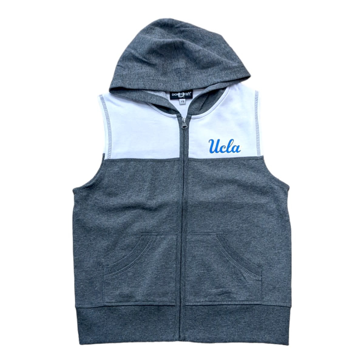 Boxercraft UCLA Girls Rival Sleeveless Hoodie GNW