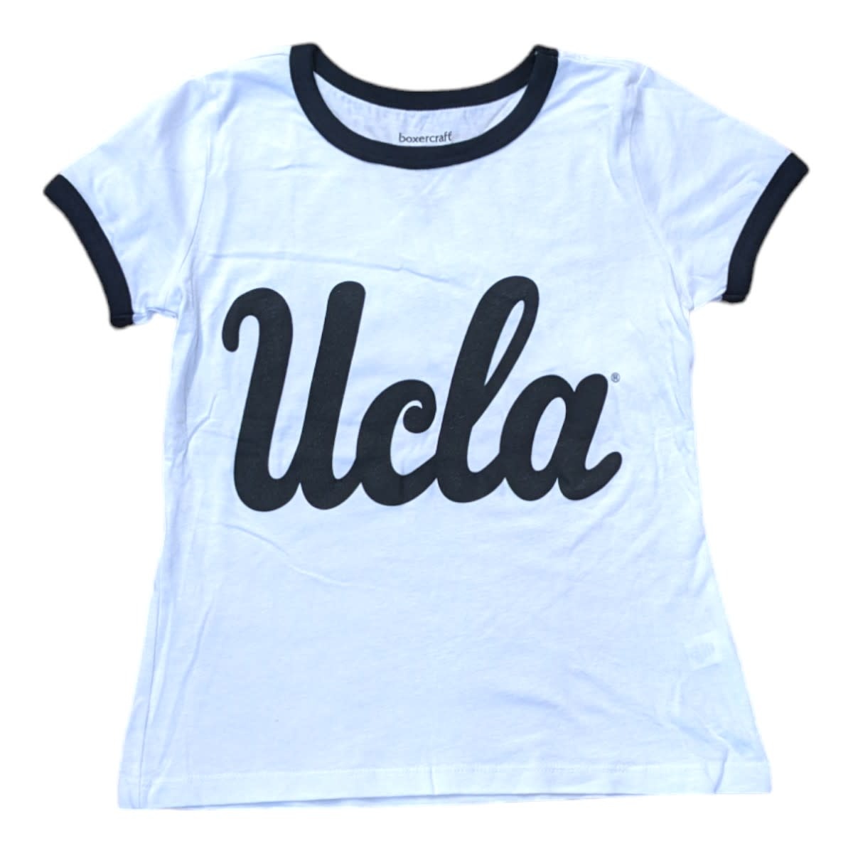 Boxercraft UCLA Girls Ringer WB Tee