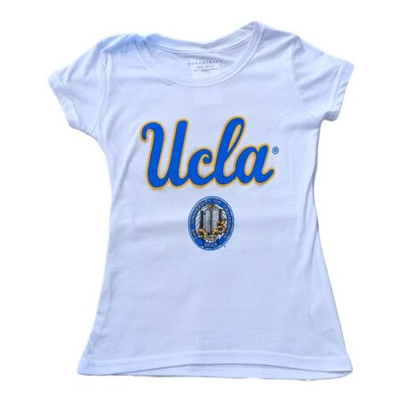 Boxercraft UCLA Ladies Tri-Blend Tee White