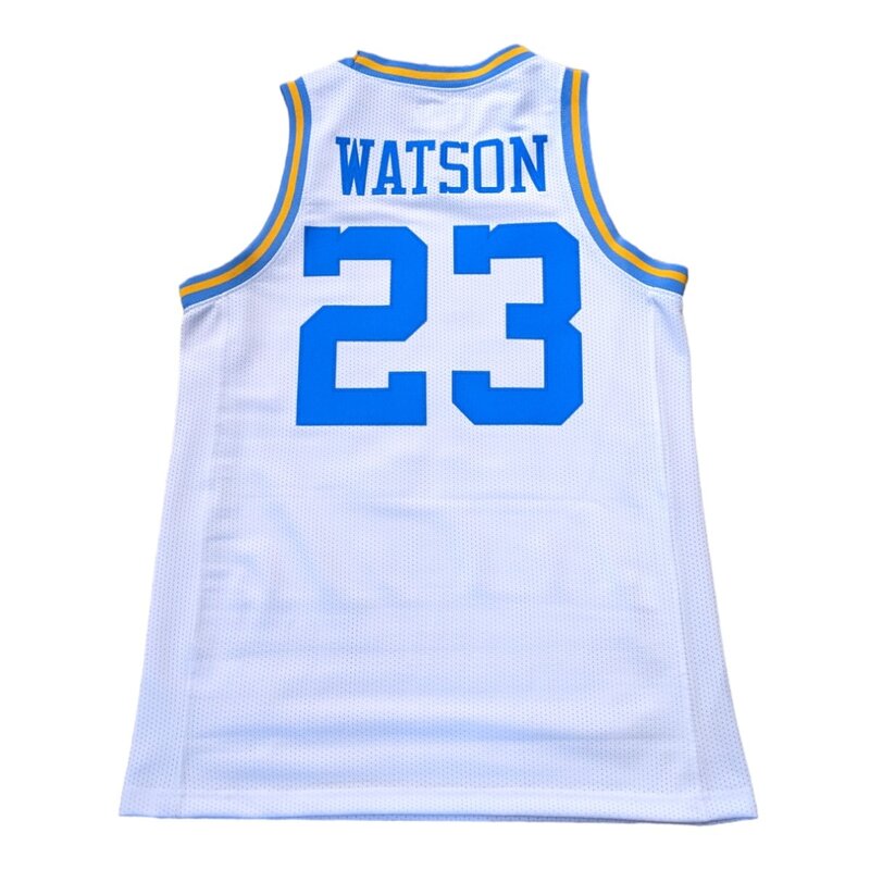 Retro Brand UCLA Basketball White Jersey #23 Watson