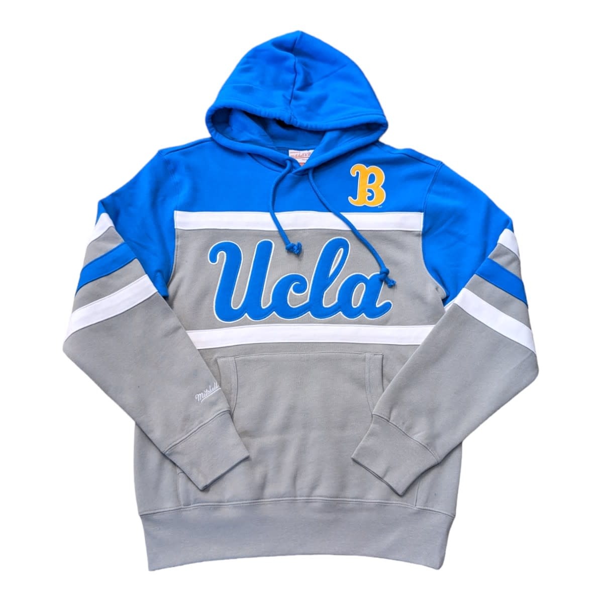 Mitchell & Ness UCLA Script Head Coach Hoodie