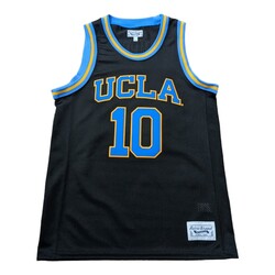 Retro Brand UCLA Basketball Black Jersey #10  CAMPBELL
