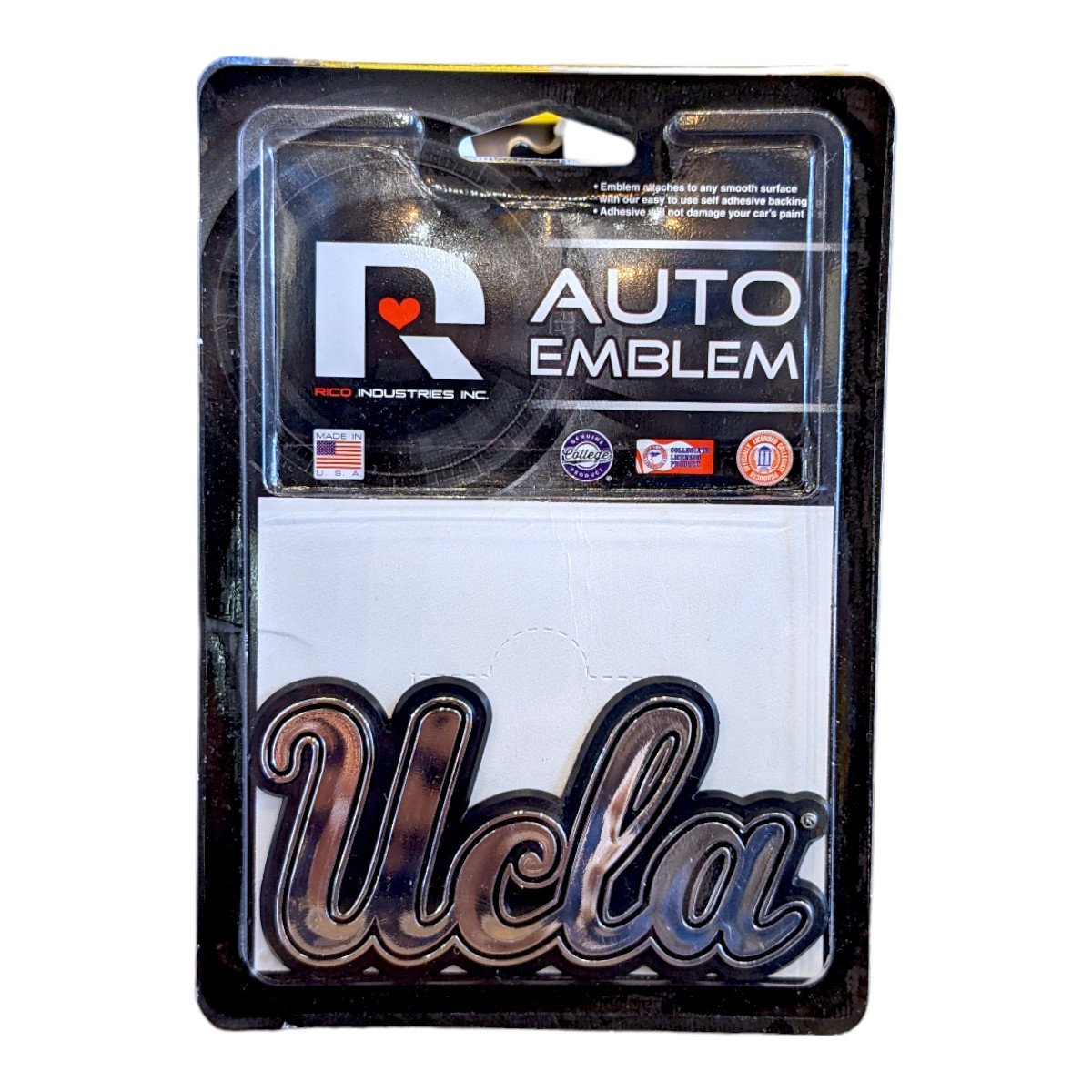 RICO UCLA Script Molded Emblem