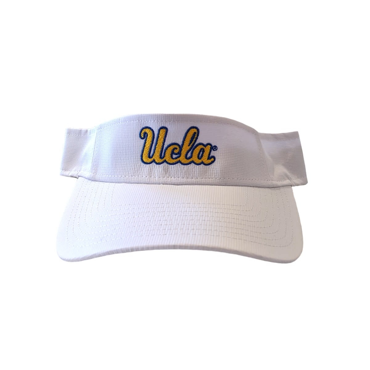 The Game UCLA Script Ultralight Visor White