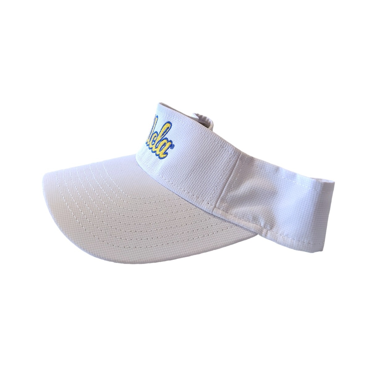 The Game UCLA Script Ultralight Visor White