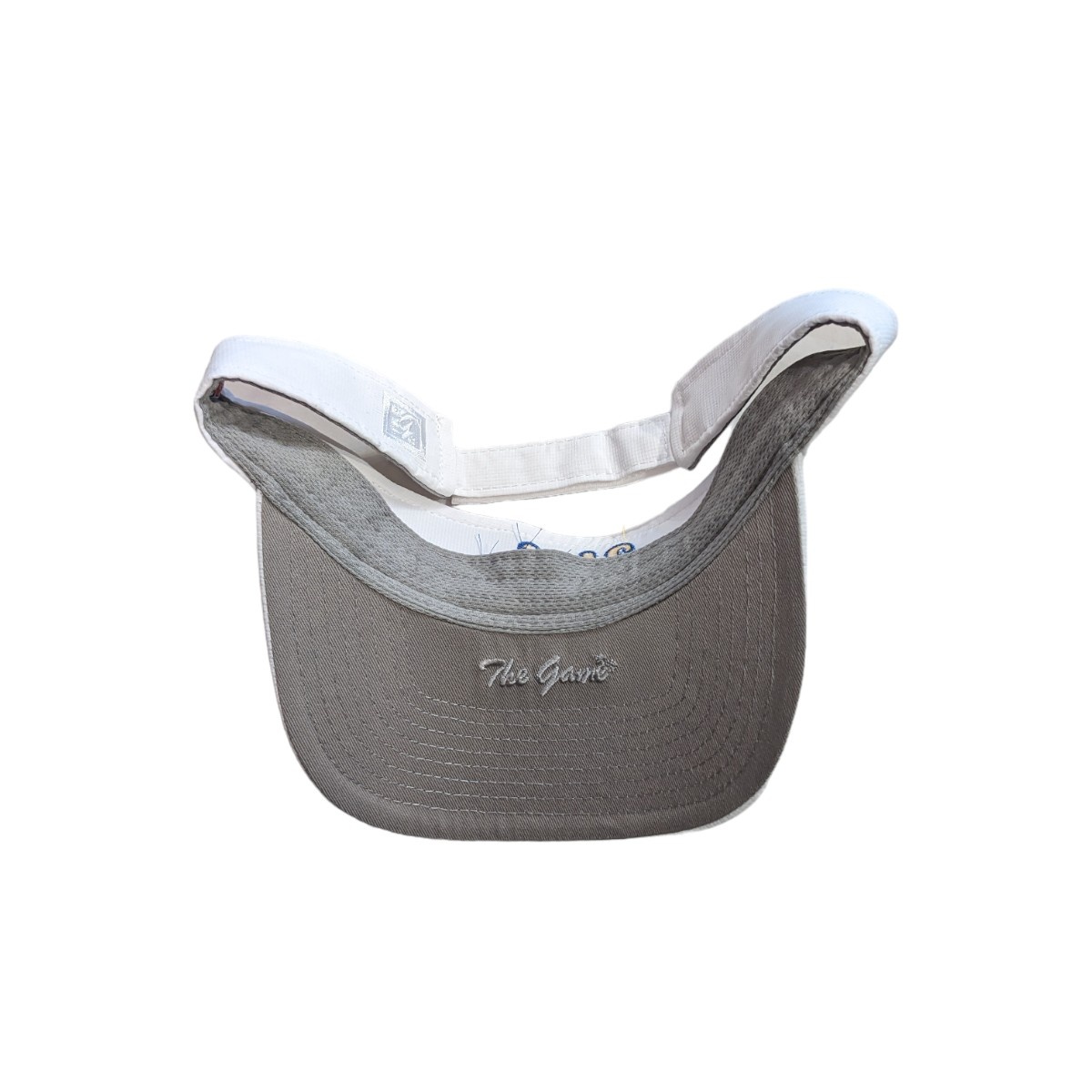 The Game UCLA Script Ultralight Visor White